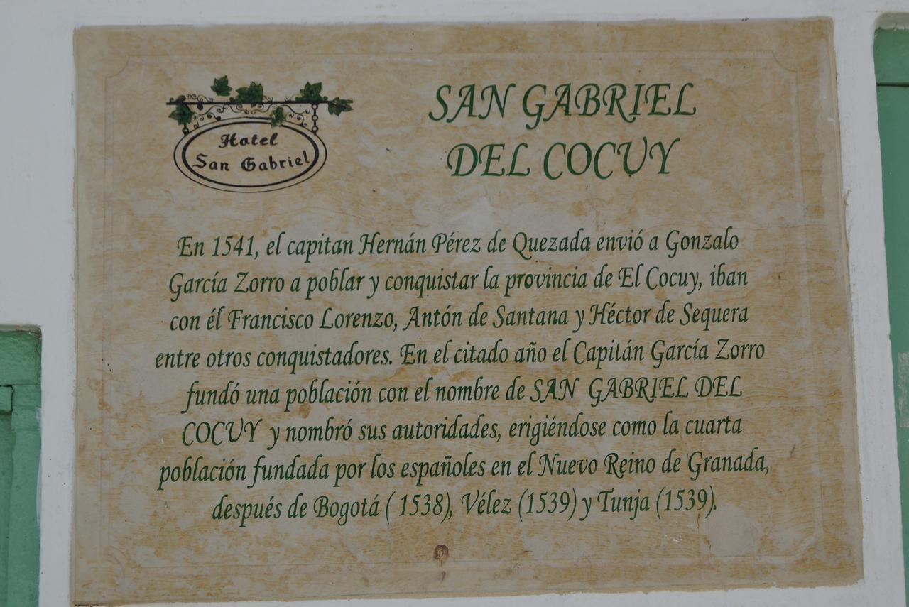 Hotel San Gabriel El Cocuy Exterior photo